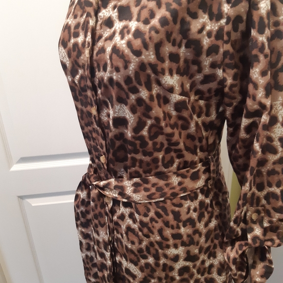 Leopard Print Dress - Picture 5 of 7
